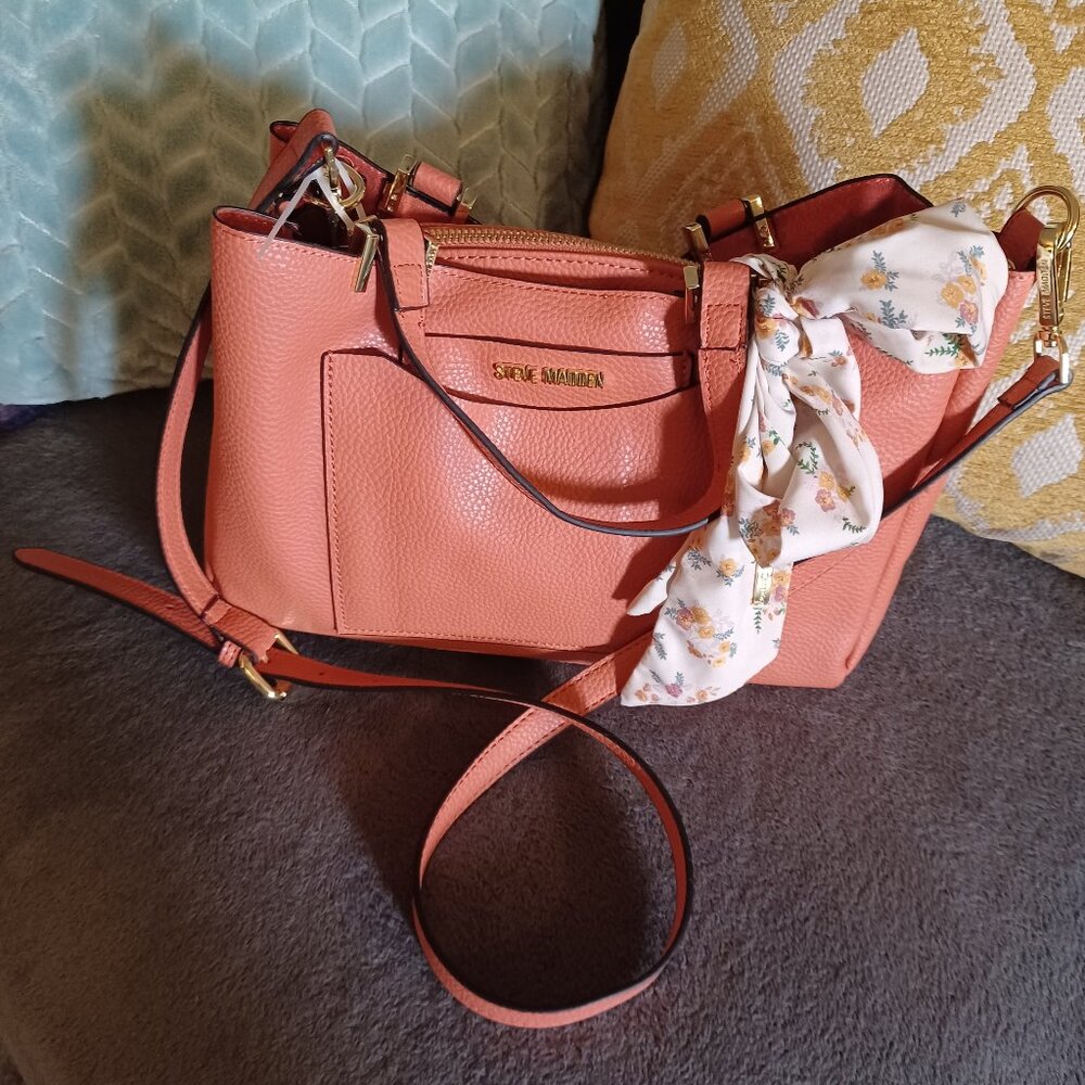 Steve Madden handbag NWT (Orange/Pumpkin) *See note*